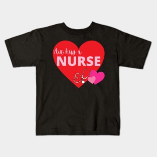 Air Hug a Nurse Valentines Day Kids T-Shirt